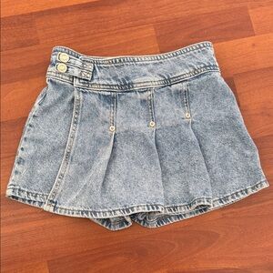 Zara Kids Denim Skirt Set - Blue